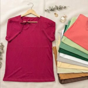تیشرت یقه بندی